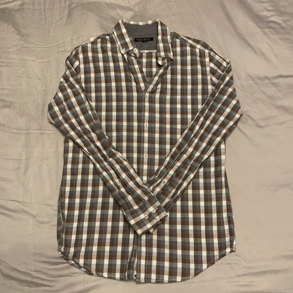 banana republic luxe flannel